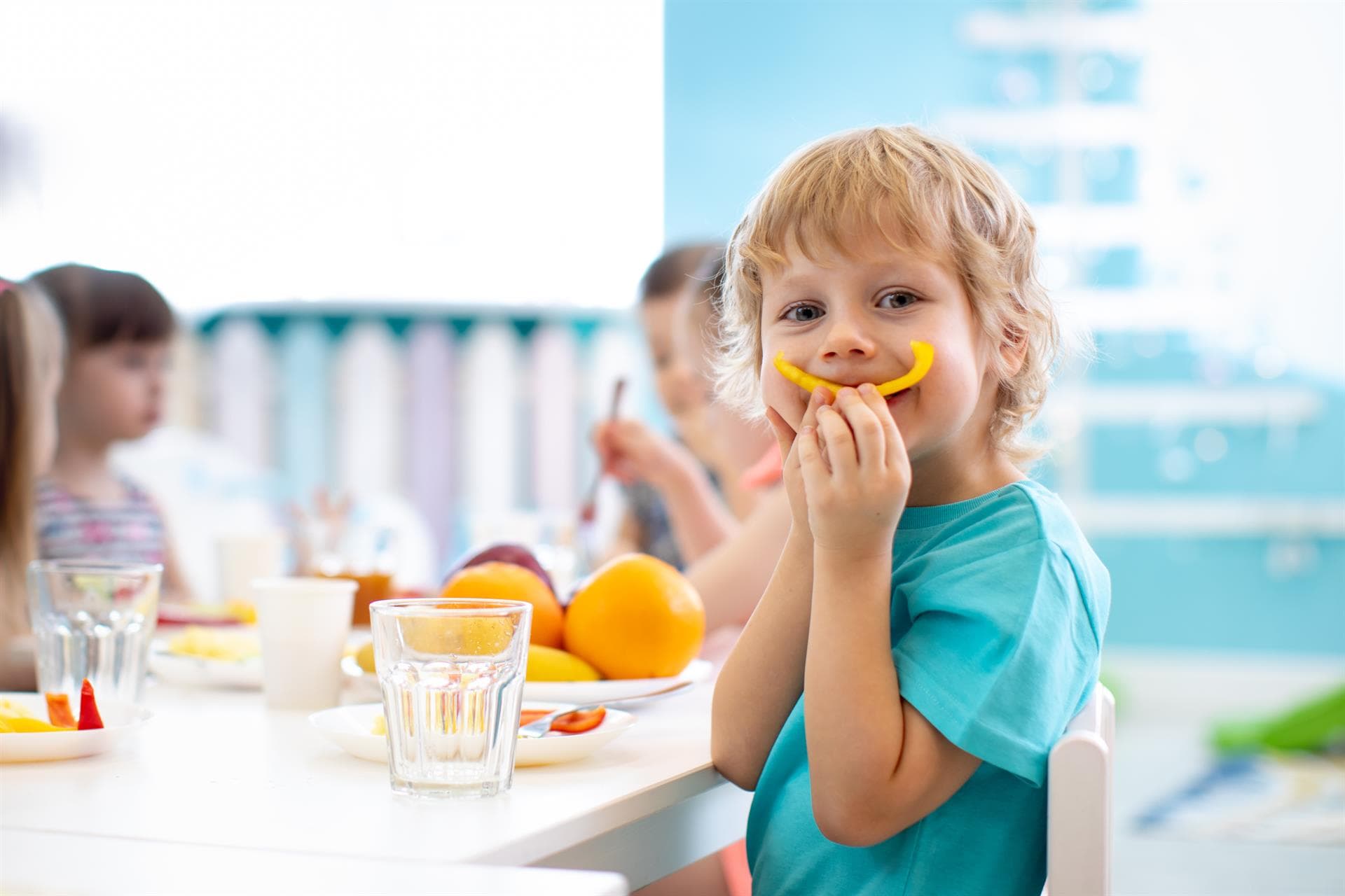 comedor infantil en Cambre